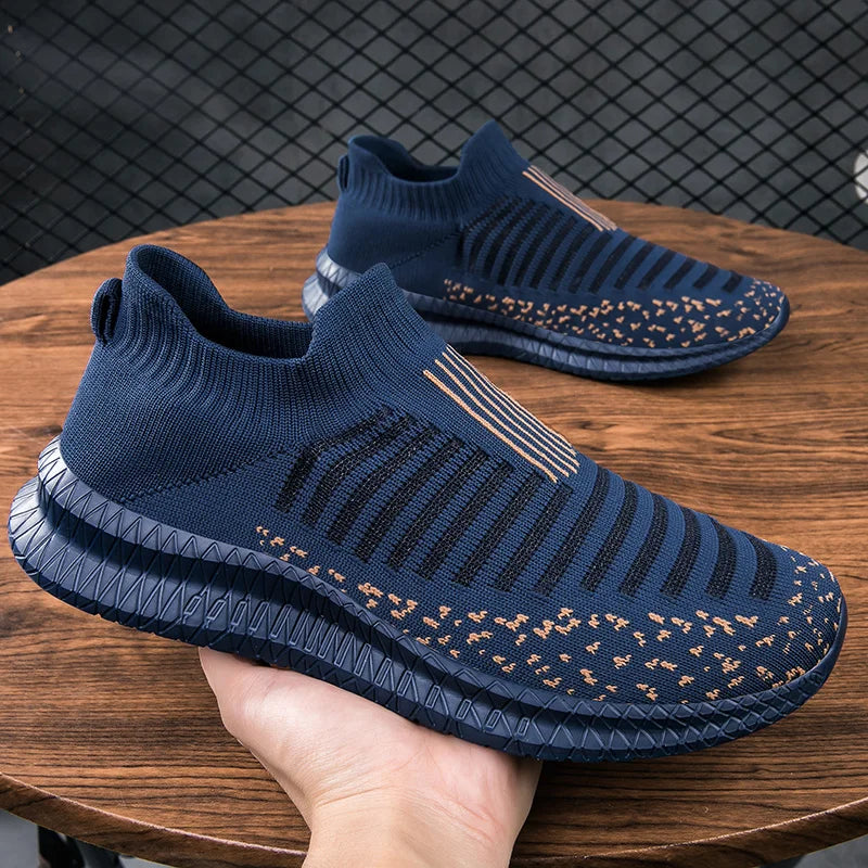 Men’s Large Size Sports Sneakers – Breathable Fashion Running Shoes