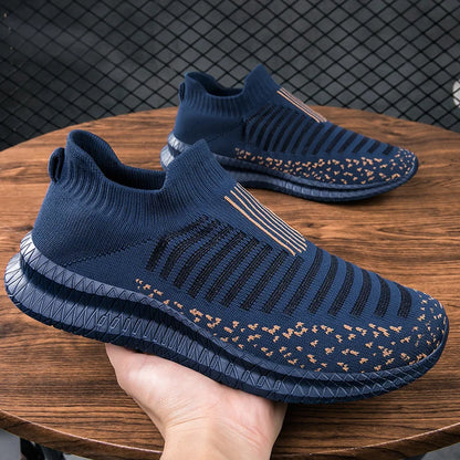 Men’s Large Size Sports Sneakers – Breathable Fashion Running Shoes