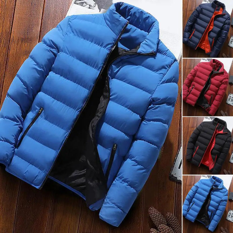 Men's Winter Parka - Thick Warm Cotton Coat