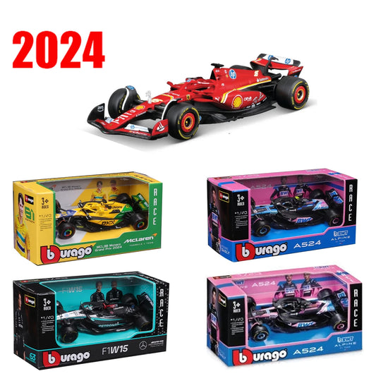 Bburago F1 1:43 BWT Alpine A524 Diecast Model
