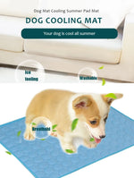 Extra Large Dog Cooling Mat – Durable Pet Ice Pad for Cats & Dogs