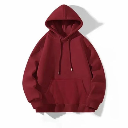 [Plus Size] Hooded Pullover Sweater for Men