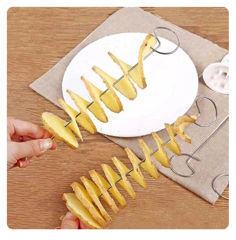 Whirlwind Potato Spiral Cutter - Creative Kitchen Gadget