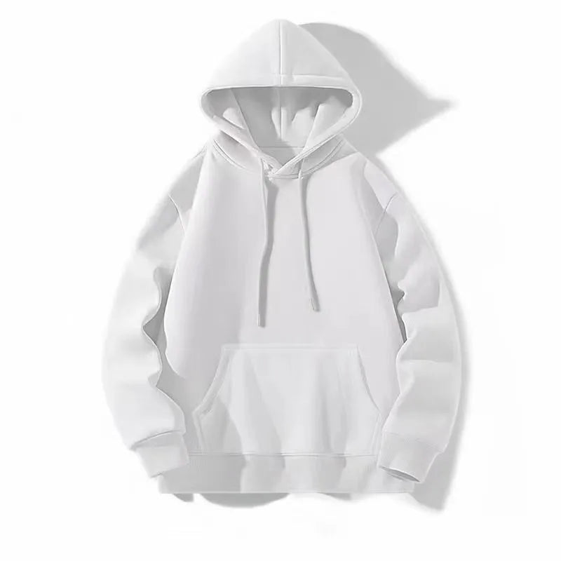 [Plus Size] Hooded Pullover Sweater for Men