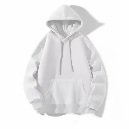 [Plus Size] Hooded Pullover Sweater for Men
