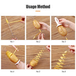 Whirlwind Potato Spiral Cutter - Creative Kitchen Gadget