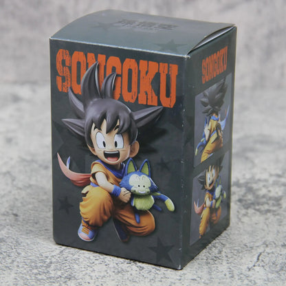 Childhood Goku & Puaru Kawaii Figurine