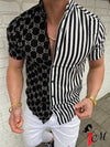 Hawaiian Men's Printed Short-Sleeve Shirt