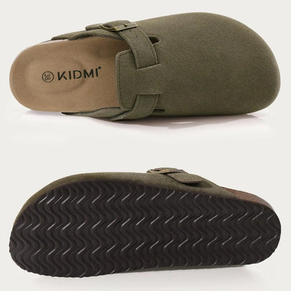 Unisex Soft Cork Clogs with Arch Support – Retro Comfort Slippers