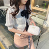 Fashion Wave PU Leather Crossbody Shoulder Bag