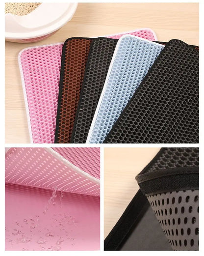 Waterproof Double-Layer Cat Litter Mat