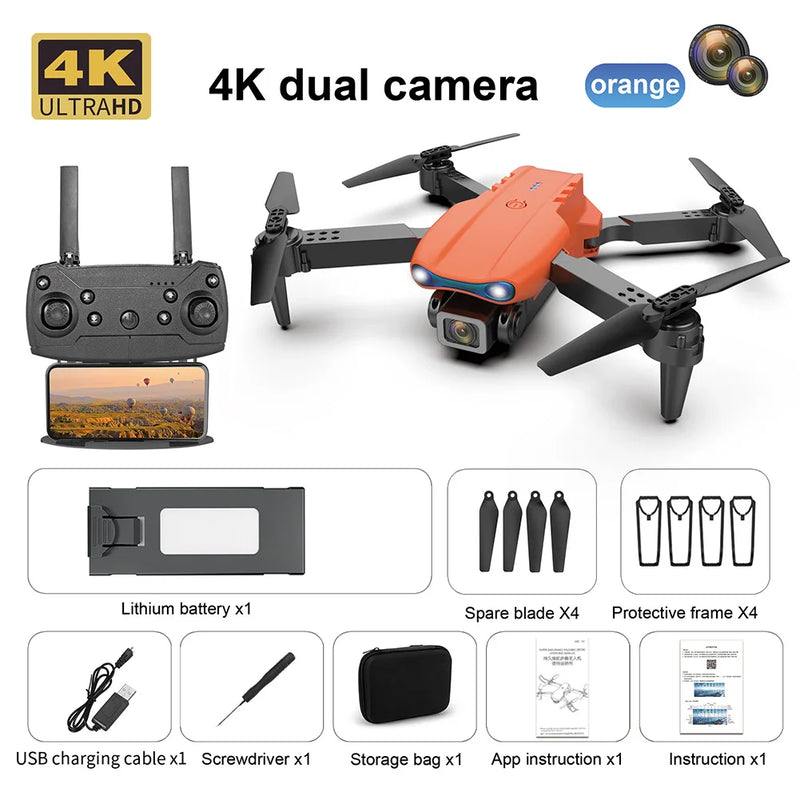 4K Dual Camera Quadcopter with Obstacle Avoidance