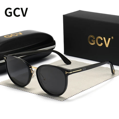 2025 Cat Eye Polarized Sunglasses for Women Ultralight Luxury Fashion Shades