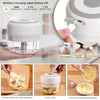 Compact USB Mini Food Chopper & Garlic Masher