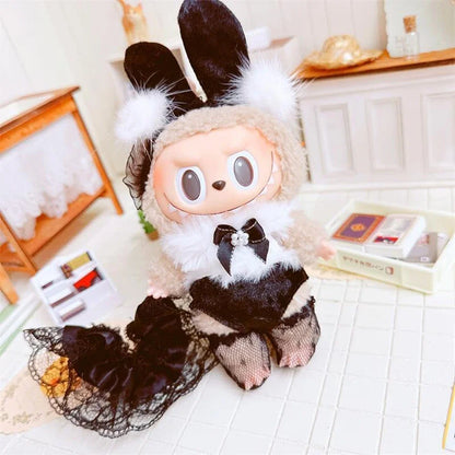 Cute Labubu Sweetheart Vinyl Doll – Box Toy & Keychain Pendant Gift