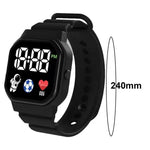 Kids' Waterproof LED Digital Watch