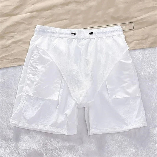 Men's Graphic Beach Board Shorts Quick Dry Swim Trunks with Pockets