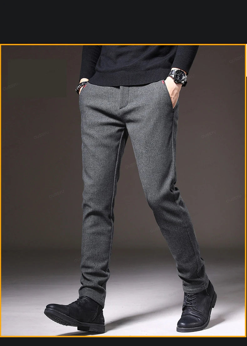 Men’s Slim Fit Stretch Cotton Pants