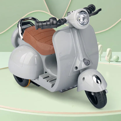 Labubu Mini Electric Motorcycle with Lights & Music – Doll Accessory Gift