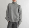 Luxurious 100% Cashmere Turtleneck Sweater for Women