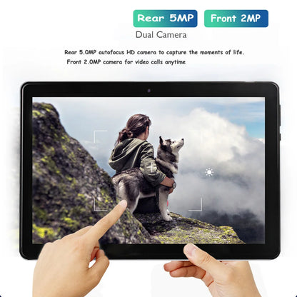 BDF S10 10.1-Inch Android Tablet - Dual SIM, Octa-Core, 4GB RAM