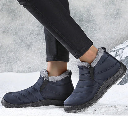 Warm Slip-On Winter Combat Snow Boots