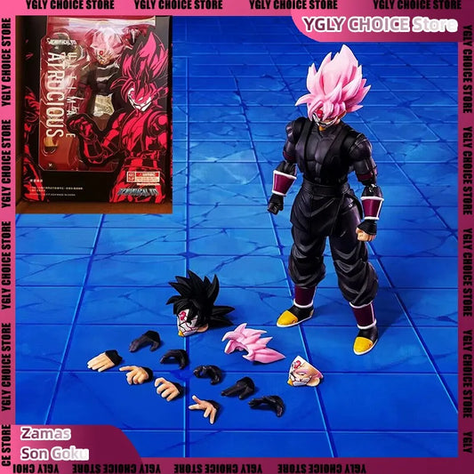 Demoniacal Fit Zamasu & Son Goku Black Action Figures