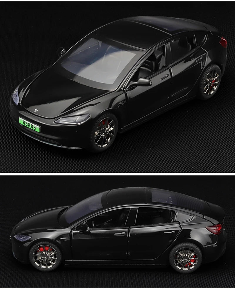 Model 3 Alloy Diecast Car - Sound & Light