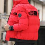 Padded Cotton Jacket with Tiger Head Logo