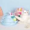 Multi-Level Cat Tower Track Toy