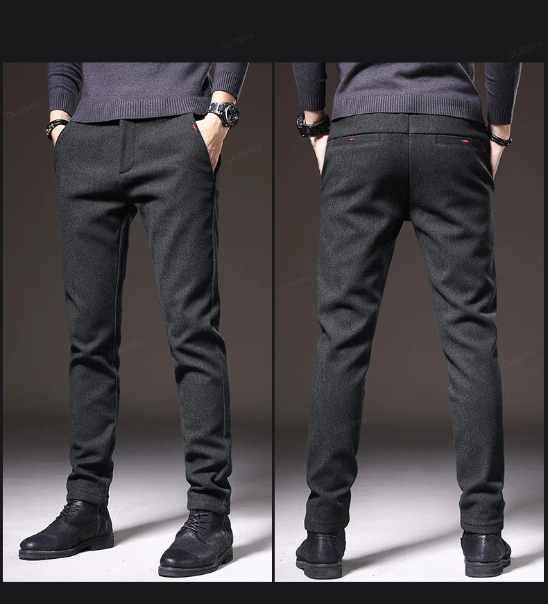 Men’s Slim Fit Stretch Cotton Pants