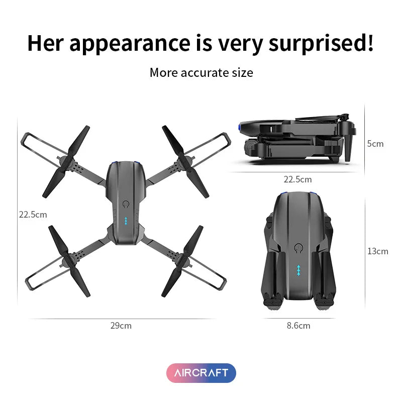 4K Dual Camera Quadcopter with Obstacle Avoidance