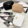 Fashion Wave PU Leather Crossbody Shoulder Bag