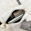 Fashion Wave PU Leather Crossbody Shoulder Bag