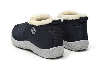 Warm Slip-On Winter Combat Snow Boots