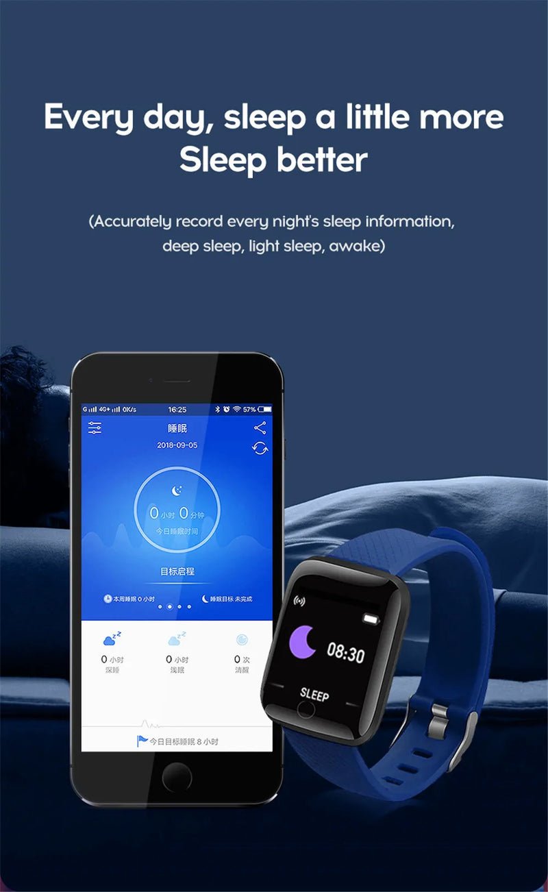 D13 Smart Watch – Waterproof Fitness Tracker for Android & iOS