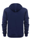 Men's Multi-Pocket Zipper Hoodie - European Size