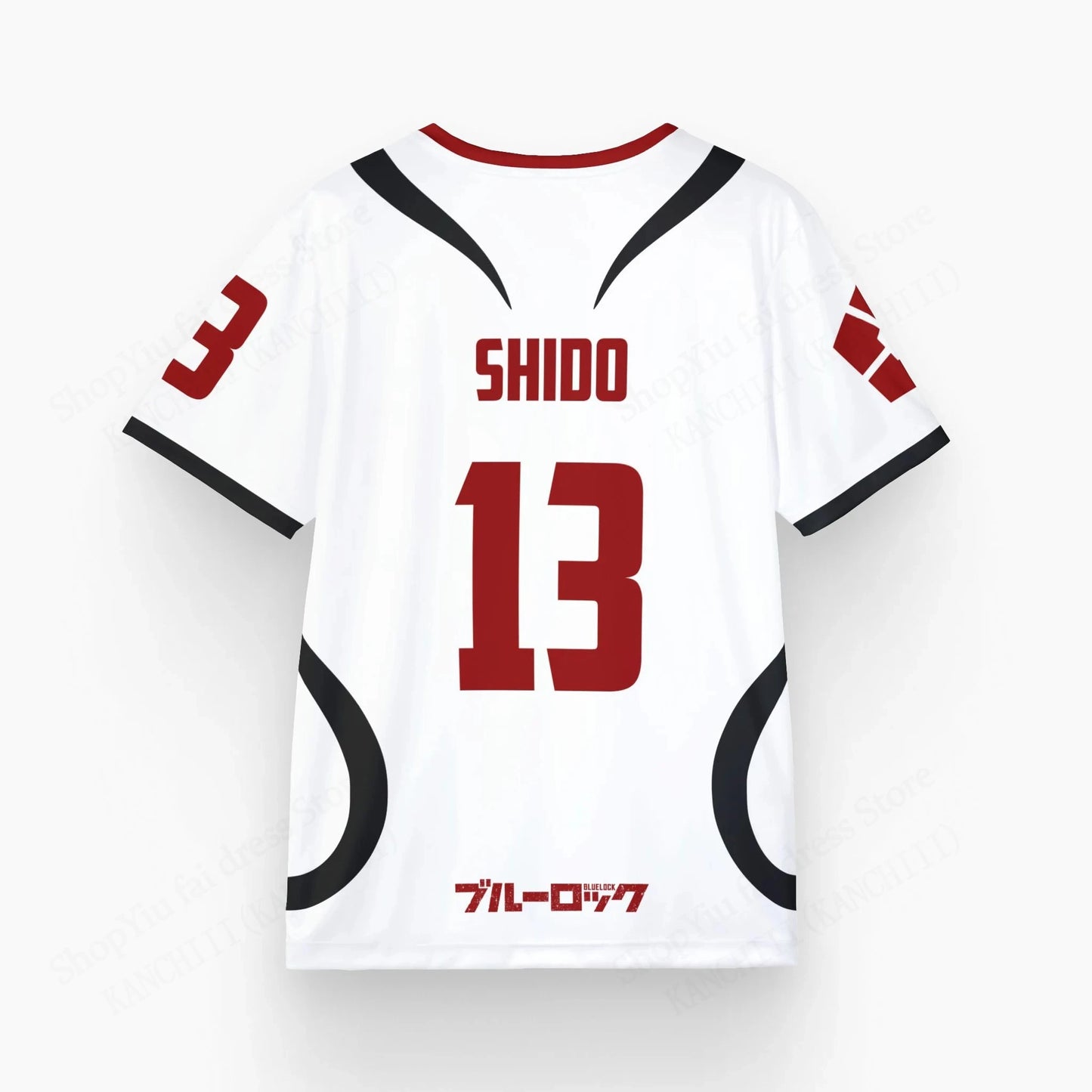 Men’s Blue Lock Sae Itoshi Anime Jersey – Oversized 3D Print T-Shirt