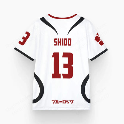 Men’s Blue Lock Sae Itoshi Anime Jersey – Oversized 3D Print T-Shirt