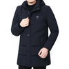 Men's Hooded Winter Down Cotton Coat - Warm & Stylish