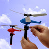 Aviation Model Copter Handle Pull Line Helicopter