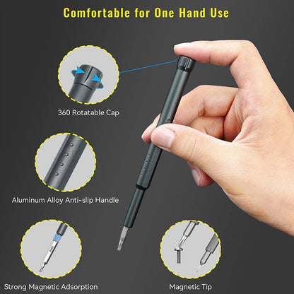44-in-1 Magnetic Precision Screwdriver Set – Portable Repair Toolkit