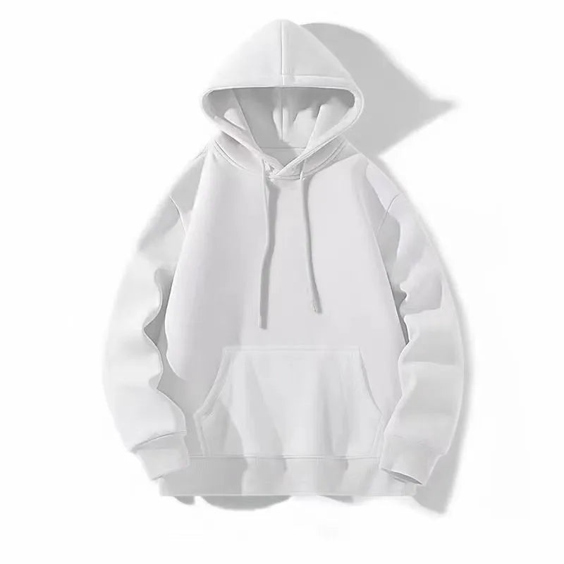 [Plus Size] Hooded Pullover Sweater for Men
