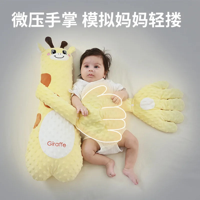 Baby Soothing Palm Sleep Aid Pillow for Hugging and Comfort