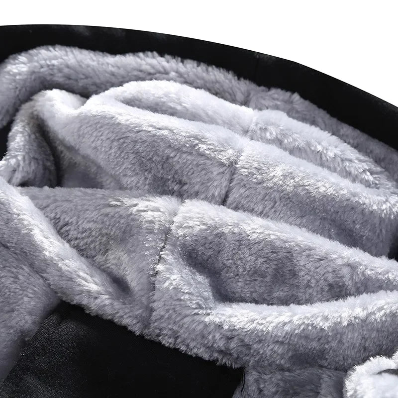 Winter Men's Hooded Tracksuit Set