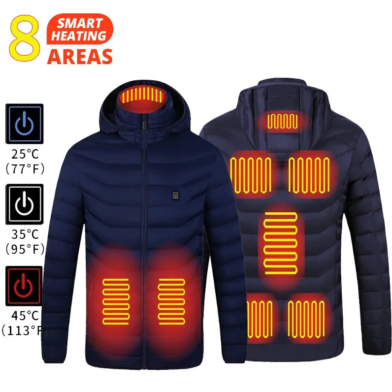 Heated Jacket for Men – Waterproof & Tactical