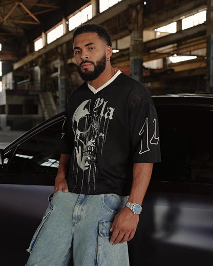 Men's Summer Mesh Quick-Dry Sports Tee