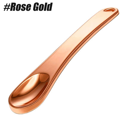 Mini Metal Makeup Spatula & Eye Cream Massage Stick