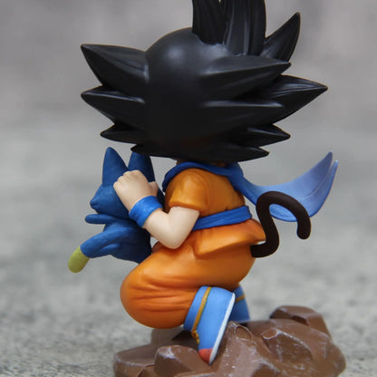 Childhood Goku & Puaru Kawaii Figurine