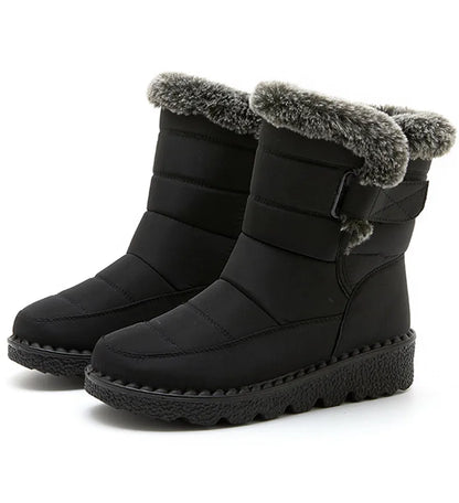 Stylish Women's Winter Boots - Waterproof, Warm